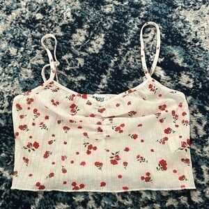 Flower princess Polly crop top